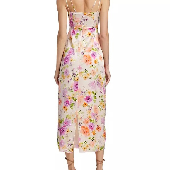 NWT - Favorite Daughter - Rosemary Floral Oahu Watercolor Dress - Picture 2 of 7